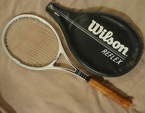 RARE! Wilson Reflex Midsize PWS Tennis Racket 4 1/4 VG!