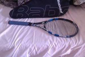 2015 Babolat Pure Drive Tour Plus 4 3/8 custom made 29 in. length tennis racket.