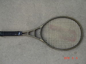 Vintage 1982 PRINCE BORON Tennis Racquet Racket #5256 Nice Condition 4-1/4" Grip