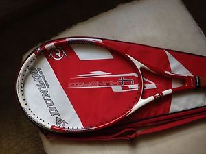 Dunlop M-Fil 400 tennis racquet grip 4 ½ with Leather Grip & Full Thermal Case !