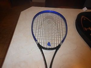 PRE-OWNED HEAD GRAPHITE-TECH OVERSIZE FUSION TENNIS RACKET WITH CASE