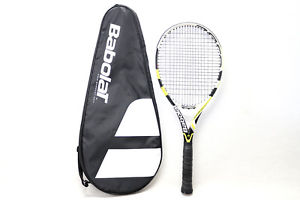 Babolat aeropro drive GTtechnology Tennis Racket Racquet 4 3/8 Grip yellow JUNK