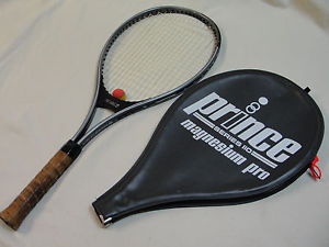 Prince Magnesium Pro Series 110 Tennis Racquet  w/ Cover  4 5/8" Grip No 5
