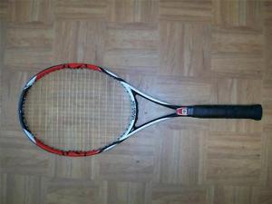 Wilson K Factor K Six-One 95 16x18 pattern 11.7oz 4 3/8 grip Tennis Racquet
