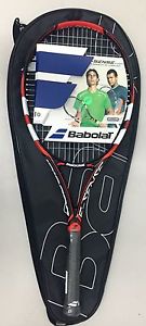 BABOLAT E-Sense Comp Pre-Strung Tennis Racquet Red and Black