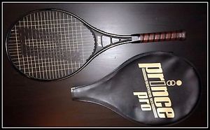 Prince Pro Series 110 Tennis Racquet Leather Grip ZIPPER Racket CASE Free SHIP!