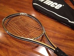PRINCE MORE PERFORMANCE "GAME"  RACQUET 4 3/8 No 3 110 OS Triple Threat