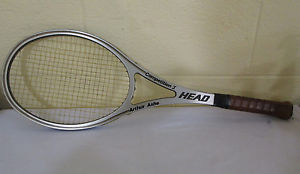 Vintage Space Age 1975 AMF Head Arthur Ashe Competition Tennis Racquet USA Nice!