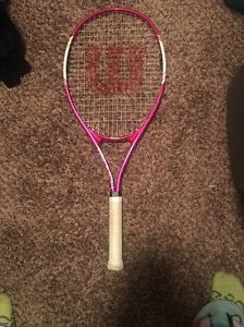 WILSON TRIUMPH tennis racquet racket 4 3/8"  Pink