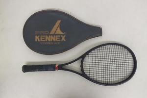 Vintage Pro Kennex Copper Ace Tennis Racquet w/4 1/2" Grip & Head Cover LOOK