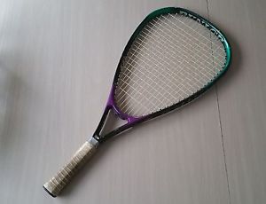 DUNLOP Max Superlong +1.25 SB Graphite Tennis Racquet Purple/Teal/Black Racket