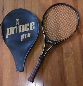 Prince Pro Series 110 Tennis Racket 4-3/8 Grip w/ Zip Cover.EXCELLENT!