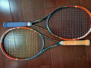 Set of 2 - Head Radical Pro Graphene Used Tennis Racquet - 4 2/8'' Grip - Strung
