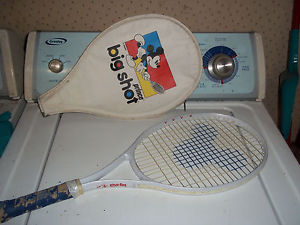 Vintage Prince BIG SHOT Disney Kids Tennis Racquet Mickey Mouse Goofy