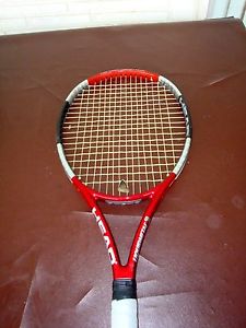 HEAD Liquidmetal 1 Tennis Racquet Oversize 110 Grip 4 3/8" "VERY GOOD"