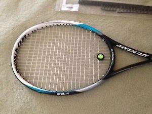 Dunlop Biomimetic M 2.0 Tennis Racket - Mint Condition 4 5/8 - Leather Grip