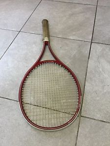 Vtg Wimbledon 88 Tennis Racquet 4 1/4 Good Condition