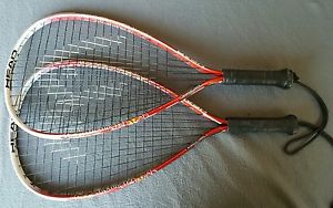 2 Head Nano Ti.Demon Racquetball Racquet Excellent Used Condition