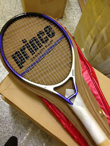 *RARE* Prince Graphite Tour OS LB 4 Stripe Agassi Chang Pro Wimbledon Stock SEE!