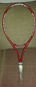 ❤️Prince O3 Red Tennis Racquet Racket 105" Middles 4 1/4