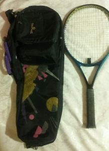 Spalding Ascent Tennis Racket 4 1/2 Grip L4 Oversize Racquet with Case