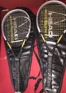 2 I.S6 Oversize Head Intelligence Racquet Tennis W Bags Nice
