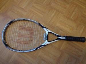 Wilson K Factor K 3 115 head 4 1/2 grip Tennis Racquet