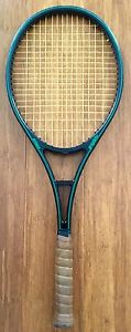 Prince Original Graphite POG 90 14X18 STRUNG Tennis Racquet! 4 5/8! LEATHER!