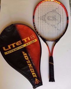 Dunlop Lite Ti 25 Titanium Alloy, made of the right stuff 7/0 Racquet