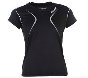 Babolat Club Mujer Tenis Camiseta De Deportes Fitness Azul Blanco Tamaño M o L