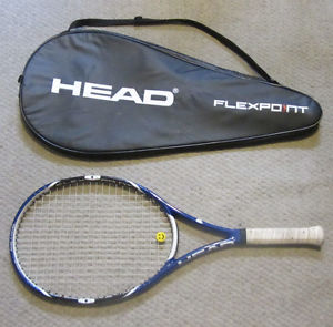 VHTF Head FLEXPOINT 1 (ONE) OVERSIZE Tennis Racquet Racket 4-1/4" FREE SHIPPING