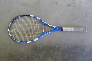 Babolat Pure Drive Plus + Blue Tennis Racquet 100 Sq/In 4 3/8 
