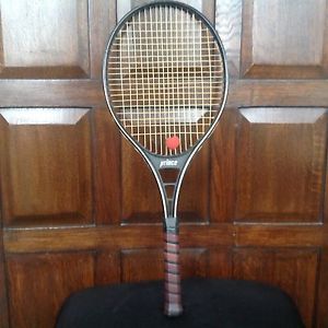 Prince Pro Oversize Graphite Tennis Racquet Little Use Leather Grip.