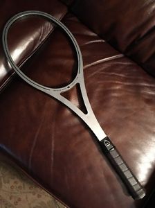 Vintage AMF Head Arthur Ashe Competition Tennis Racket With Original Cover