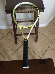 Wilson Ncode W4 Savace Lime Tennis Racquet 4 3/8"