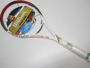 **NEW OLD STOCK** WILSON BLX PRO STAFF SIX ONE 95 RACQUET (4 3/8) FREE STRINGING