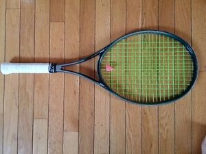 Prince Graphite Pro Tennis Raquet Racket Strung w/ New V-Torque Volkl string