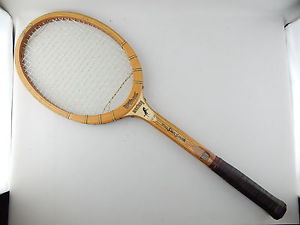 Vintage Wilson MUSTANG Stan Smith Wood Wooden Tennis Racquet light 4 5/8 & Frame