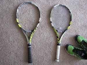 Babolat Aero Pro Drive Tennis Racquet, Two (2) 4 1/8 inch grip