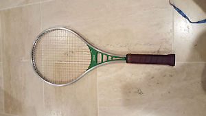Prince Green Silver Tennis Racquet 4 3/8” Grip Sports Racket
