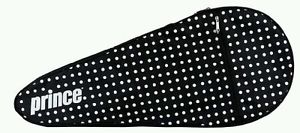 *New Prince Tennis Racquet polka dots  Cover Case Black-white Sharapova SOLD OUT