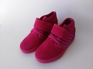 K-Swiss Children's Shoes D R Cinch Chukka VLC Strap Size 13 Raspberry Pink Suede