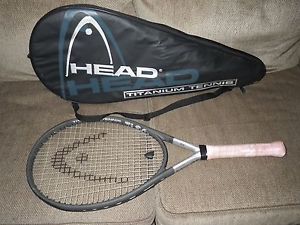 Head Ti.S6 Titanium Tennis Racquet 4 1/8 -1 with Case.