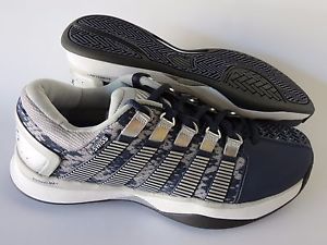 K-Swiss Hypercourt Tennis Men Shoes Size 9 Navy / Silver New Never Worn K Swiss