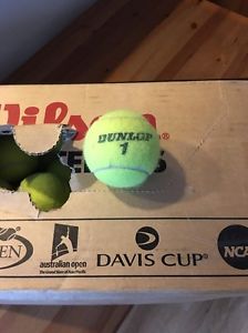 100 Used Indoor Tennis Balls (Very Clean)