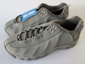 K-Swiss ST329 Mono Gray Men's Shoes Size 9 M Cross Trainer Tennis Shoes New Pair
