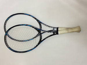 2 x Dunlop BIOMIMETIC 200 18x20 Grip 1/4, Head 95sq tennis racket racquet