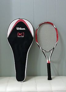 Wilson K Factor K Bold Tennis Racquet Official Case Bag KArophite Nanotechnology