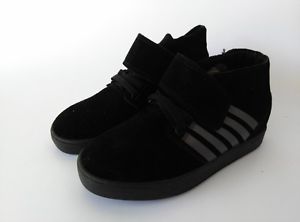 K-Swiss Children's Shoes D R Cinch Chukka VLC Strap Size 13 Black Suede New