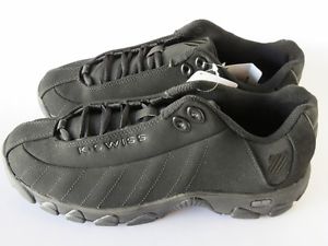 K-Swiss ST329 Mono Black Men's Shoes Size 9 M Cross Trainer Tennis Shoes New